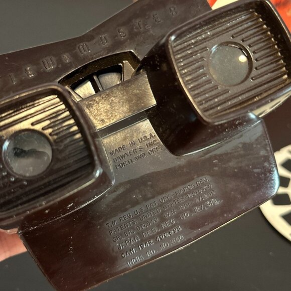Vtg 1942 View-master Sawyers Portland Oregon- Brown Vintage Bakelite Box + Reel - Picture 5 of 8